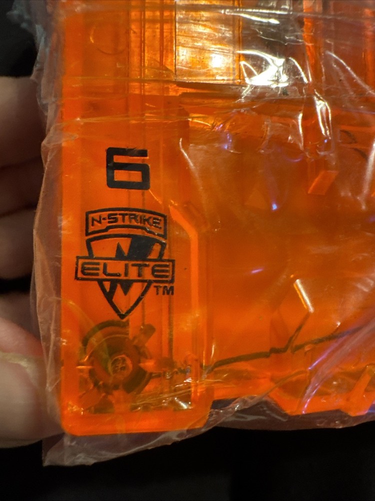 2- NEW NERF ELITE 6 ROUND CLIPS