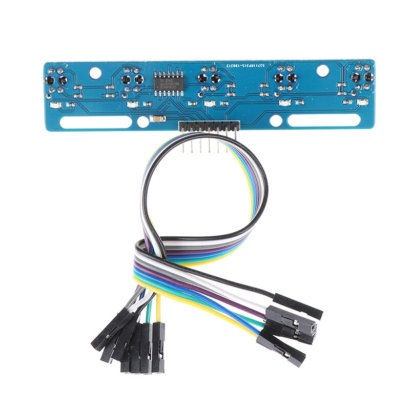5 Channel Infrared Reflective Sensor Tcrt5000 Kit Barrier Line Track Module