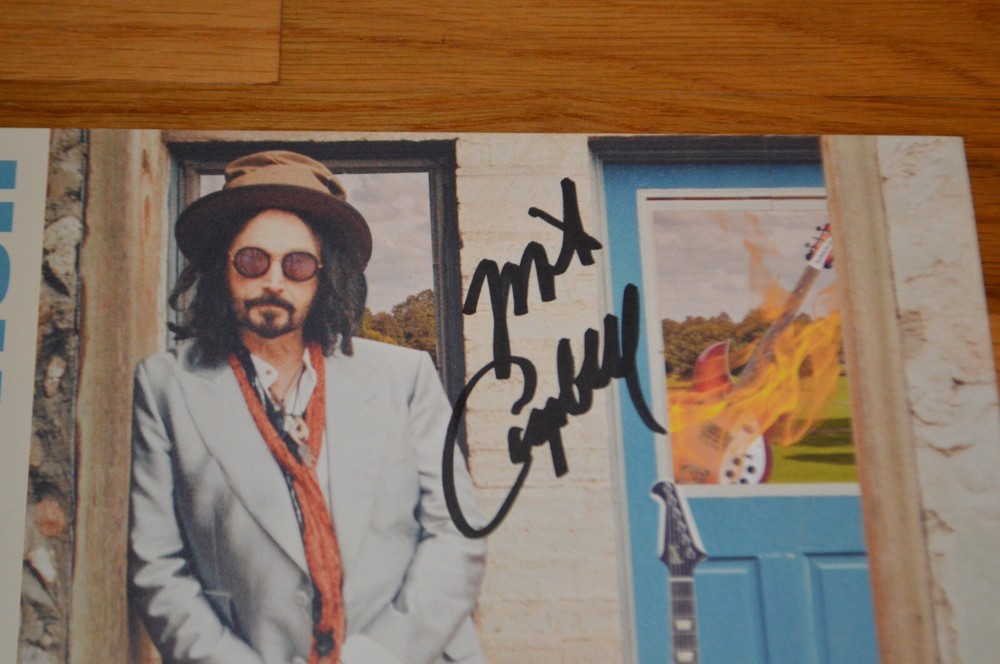 Dirty Knobs ~ Mike Campbell Autographed "External Combustion" Vinyl LP with COA