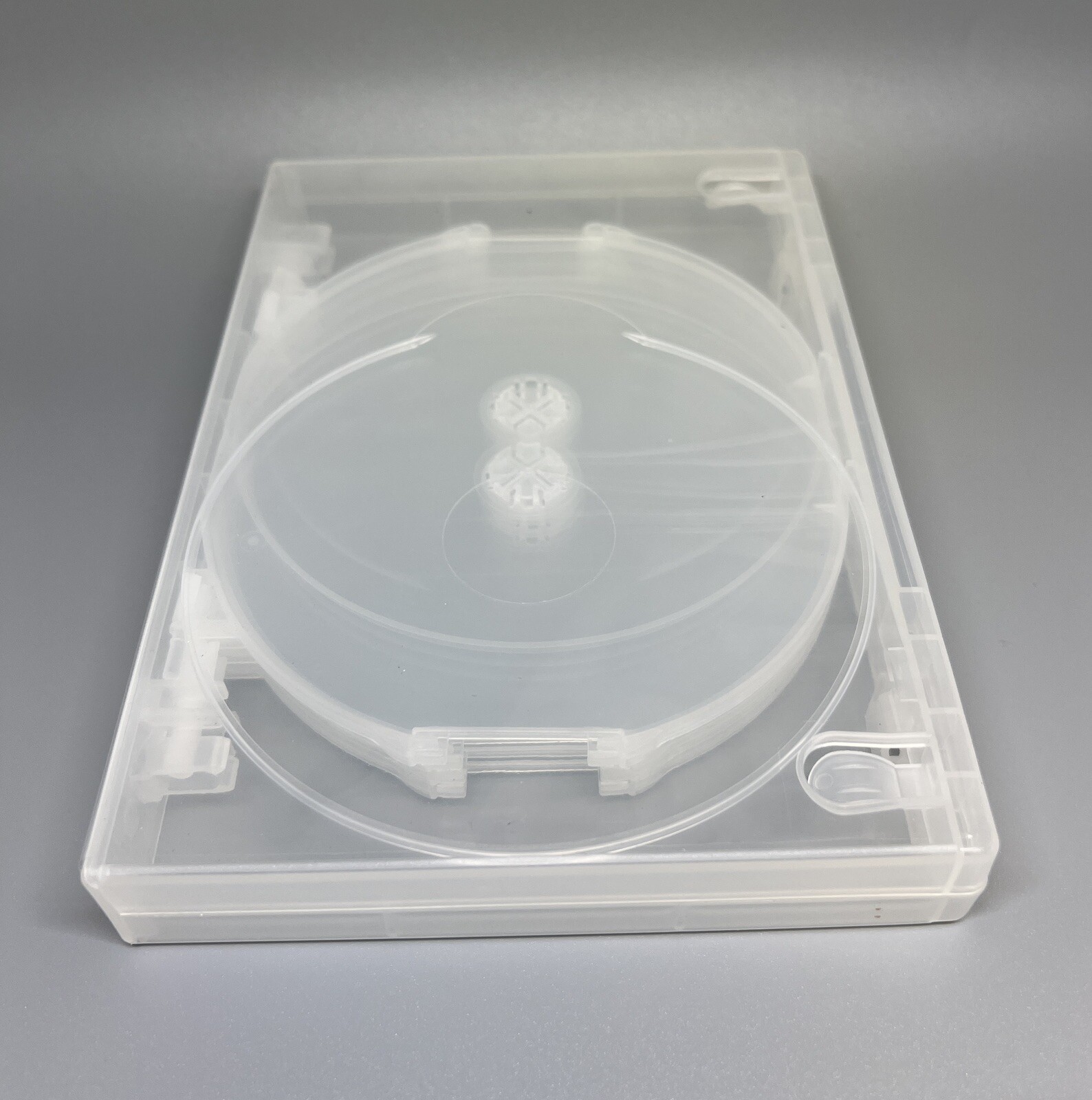 5 TOP QUALITY 25MM 8-DISC DVD CASE, SUPER CLEAR, CLIP, VIVA25MM08-CLR