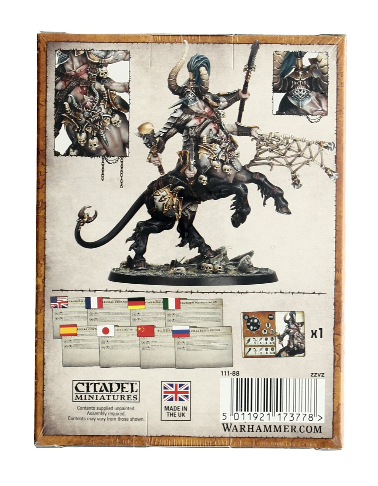 Warhammer Age of Sigmar Warcry Centaurion Marshal Citadel Miniatures 111-88