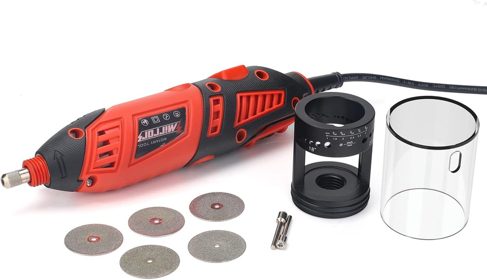 ALUMINUM Tungsten Electrode Sharpener Grinder TIG Welding Upgrade Variable Speed