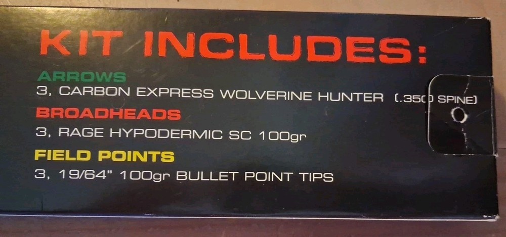 Carbon Express Wolverine Hunter Hunt Ready Arrow Kit