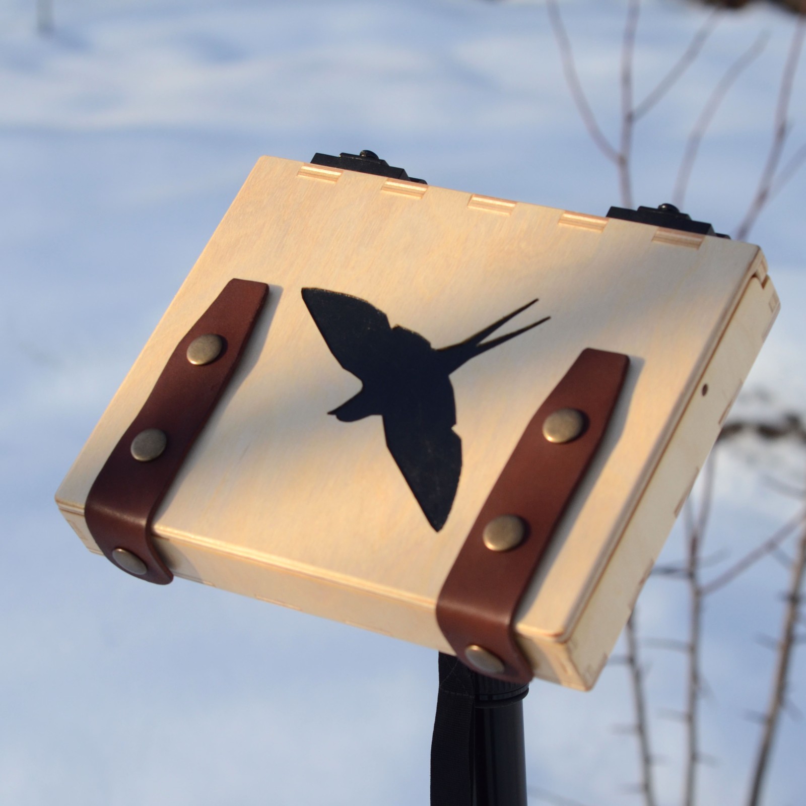 Martlet designer pochade box for watercolor sketching, for 6x8 paper size