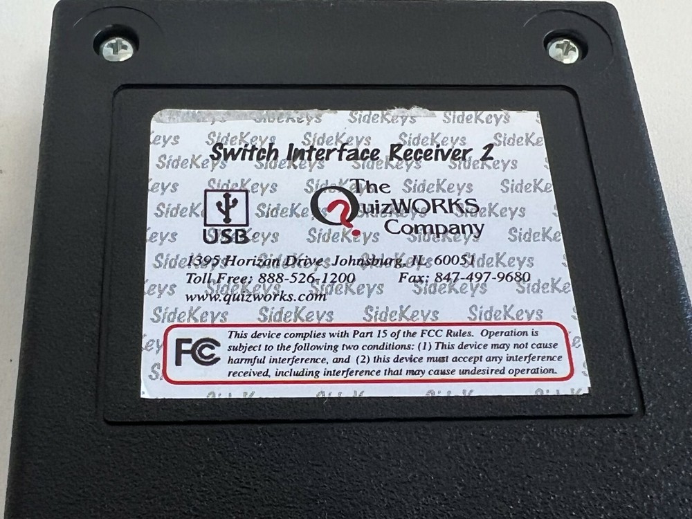 PP27: QuizWorks Wireless Switch Interface AA10 Transmitter and Reciever