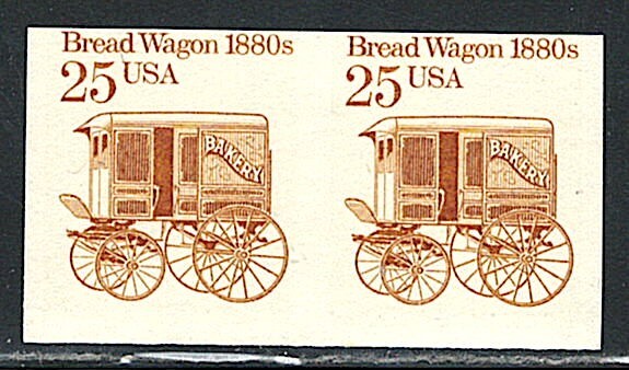 Mint US Errors (Imperf Pair) Stamp,Scott# 2136, (MNH),