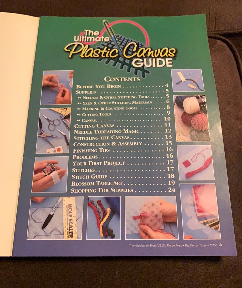 The Needlecraft Shop The Ultimate Plastic Canvas Guide Leaflet Pattern 983026
