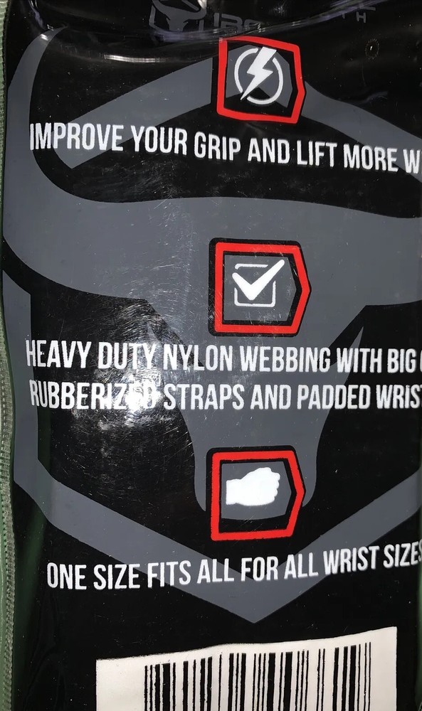 Iron Bull Strength Wrist Wraps & Lifting Straps