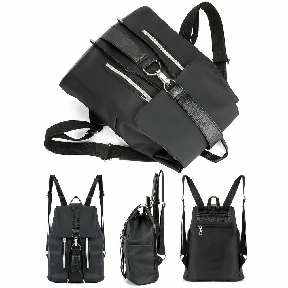 Womens Multi-function Purse Anti-Theft Rucksack Backpack Waterproof School Bag