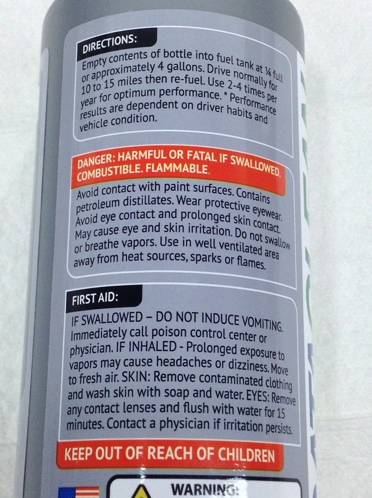 4 PACK CATACLEAN THE ORIGINAL LIQUID SCIENCE COMPLETE ENGINE FUEL EXHAUST SYSTEM