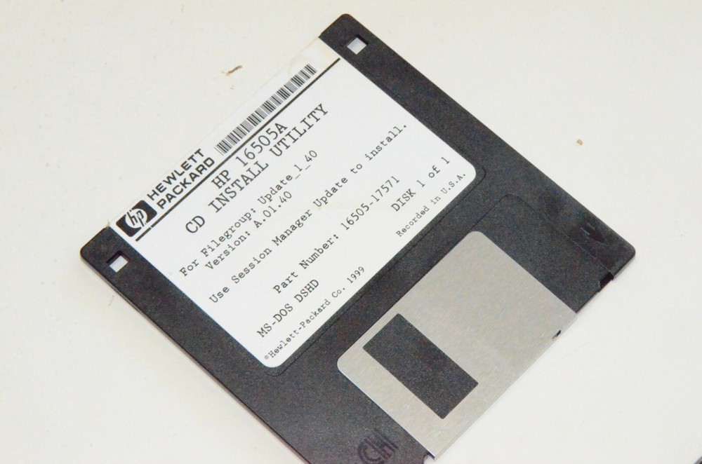 Hp Agilent 16505-17571 16505A CD Install Utility Disk