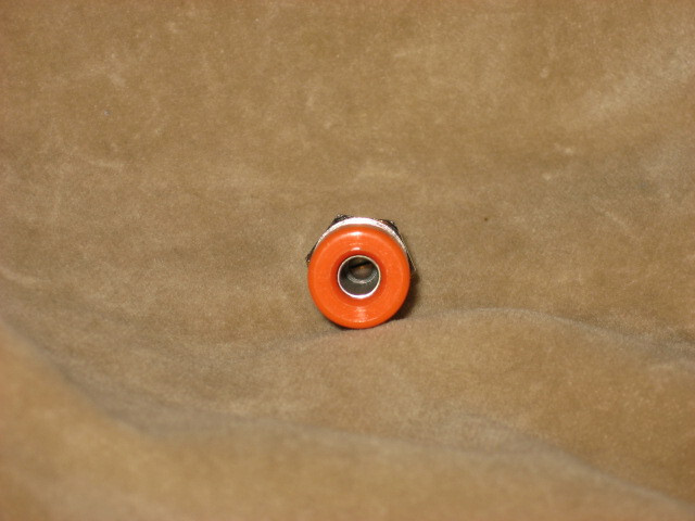 Banana Jack, orange, HH Smith, Panel Mount