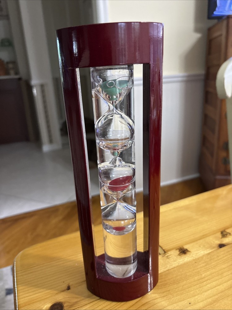 Used Floating Multicolor Hourglass Decor - Free Shipping