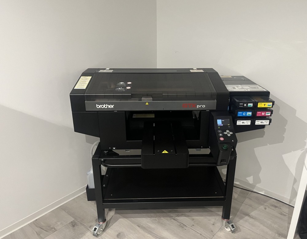 Brother gtx pro dtg printer + pretreat schulze basic