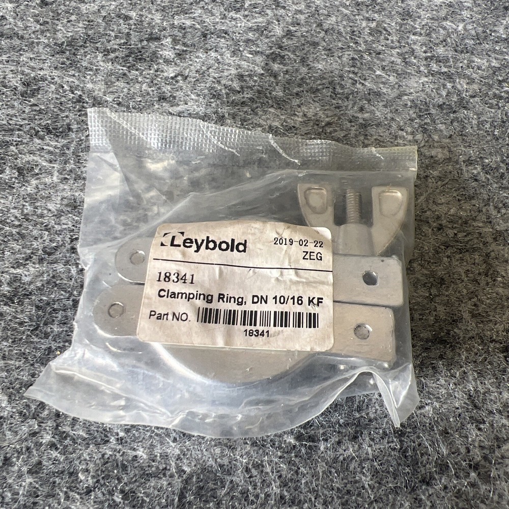 Leybold 18341 Clamping Ring ISO-KF New