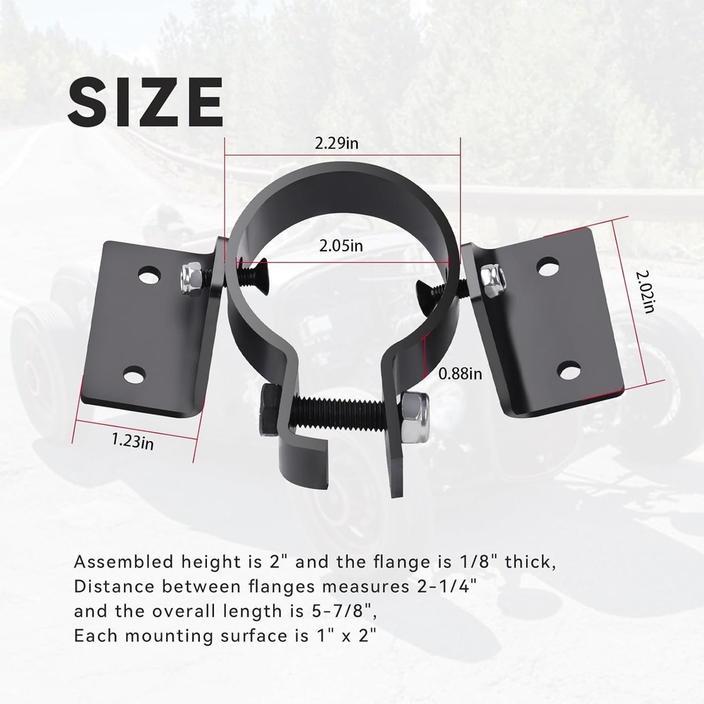 Lower Steering Column Mount Bracket S83022A For 2" Diameter Steering Column Tube