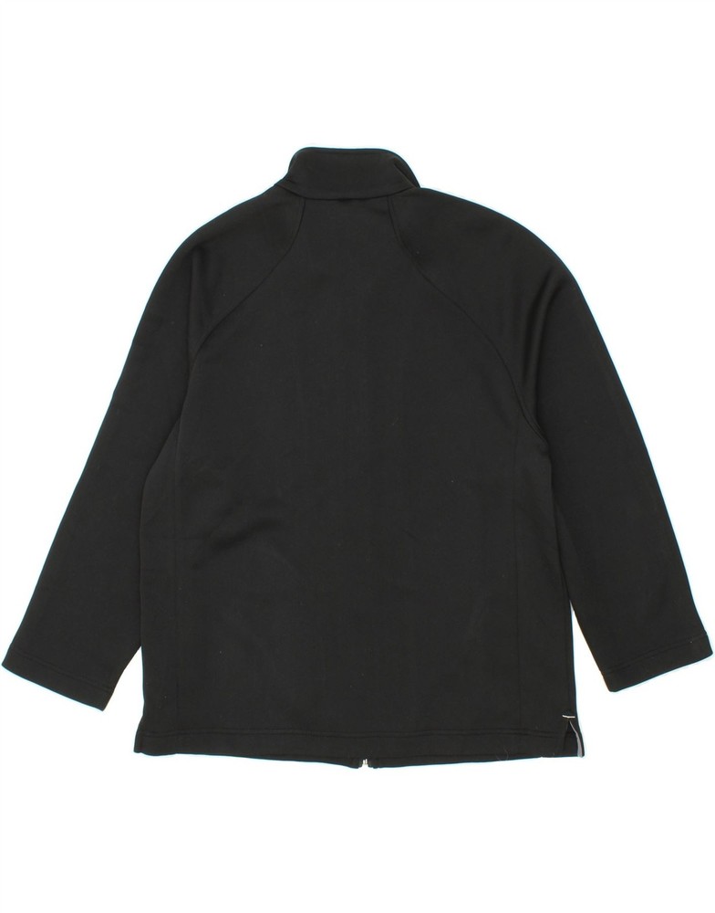 LOTTO Mens Tracksuit Top Jacket Medium Black Polyester J102