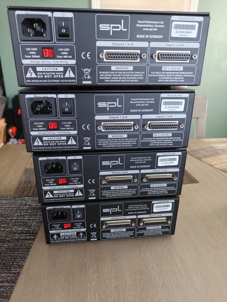 SPL Volume8, Multi channel Volume Controller SPLVOLU8, Used-Great Condition!