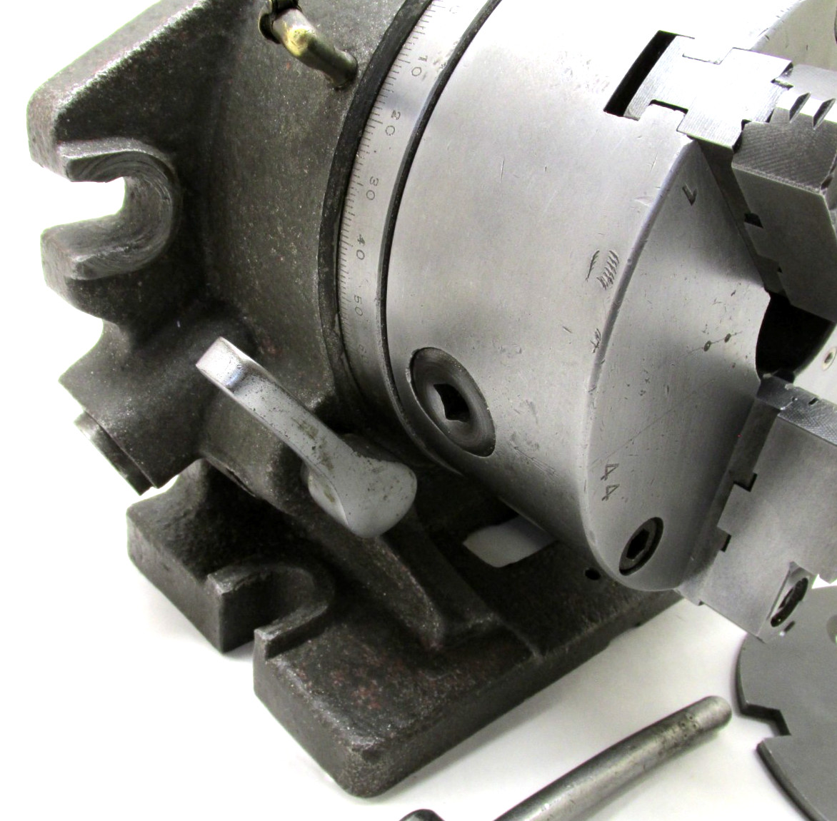 NEWS YUASA 6-1/2" HORIZONTAL / VERTICAL INDEXING SUPER SPACER w/ 6-1/2" CHUCK