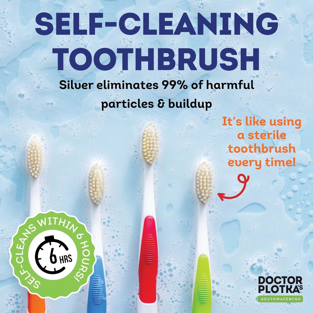 Extra Soft Manual Toothbrush for Sensitive Gums