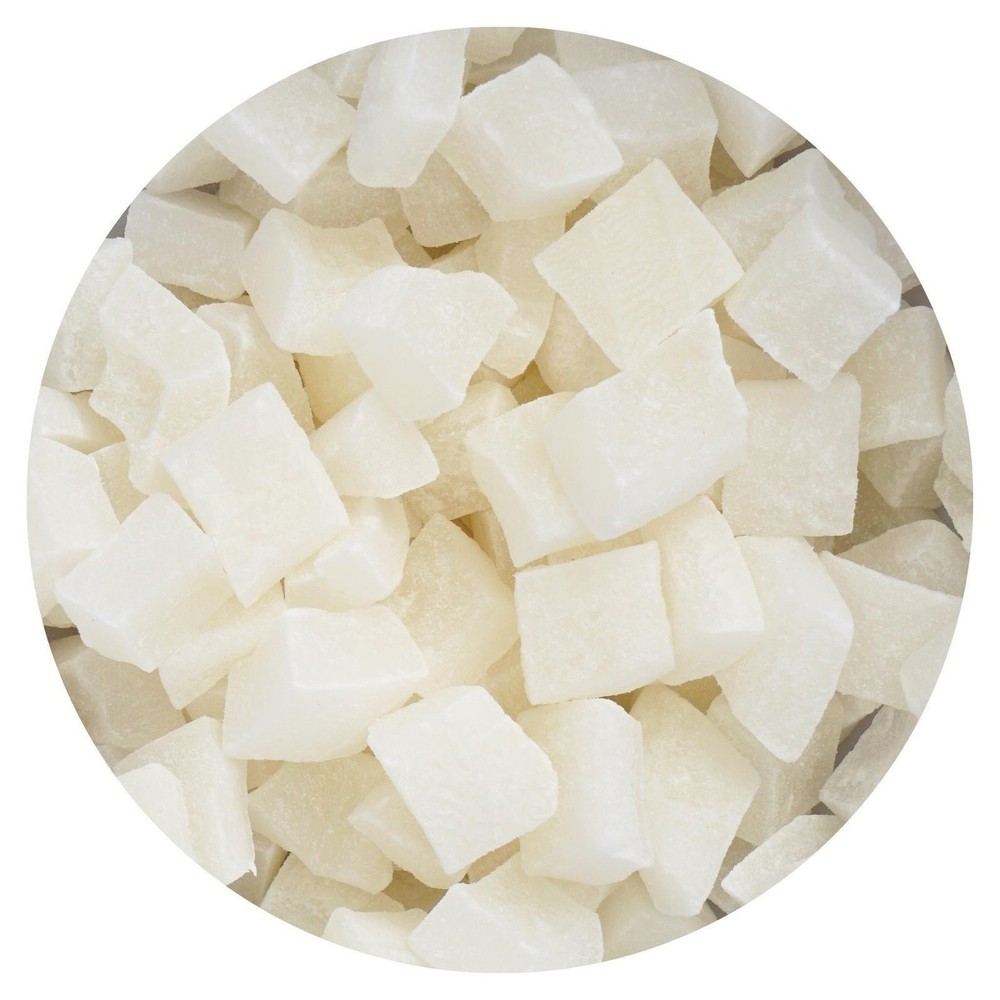 Diced Coconut Tidbits, 3 Pound Bulk Bag, Dried Coconut, Hampton Distribution
