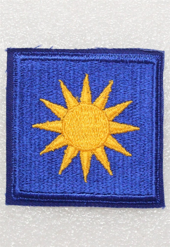Army Patch: 40th Infantry Division, cut edge, VN era