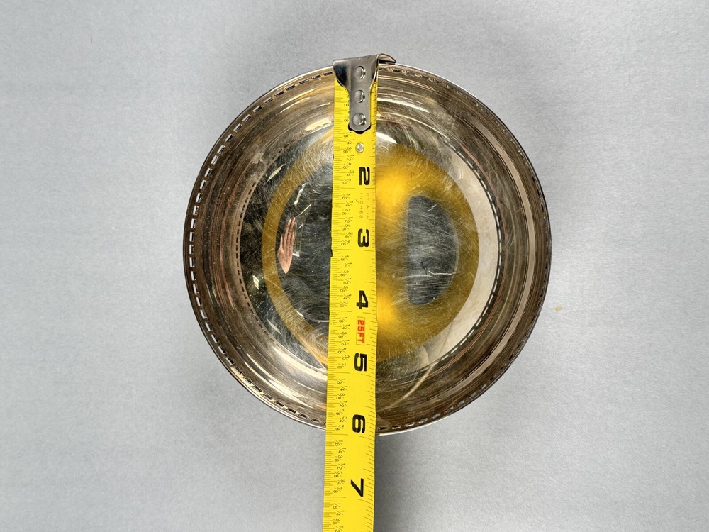 Richard Meier Silver Plate “Skyscraper” Bowl Designed for Swid Powell