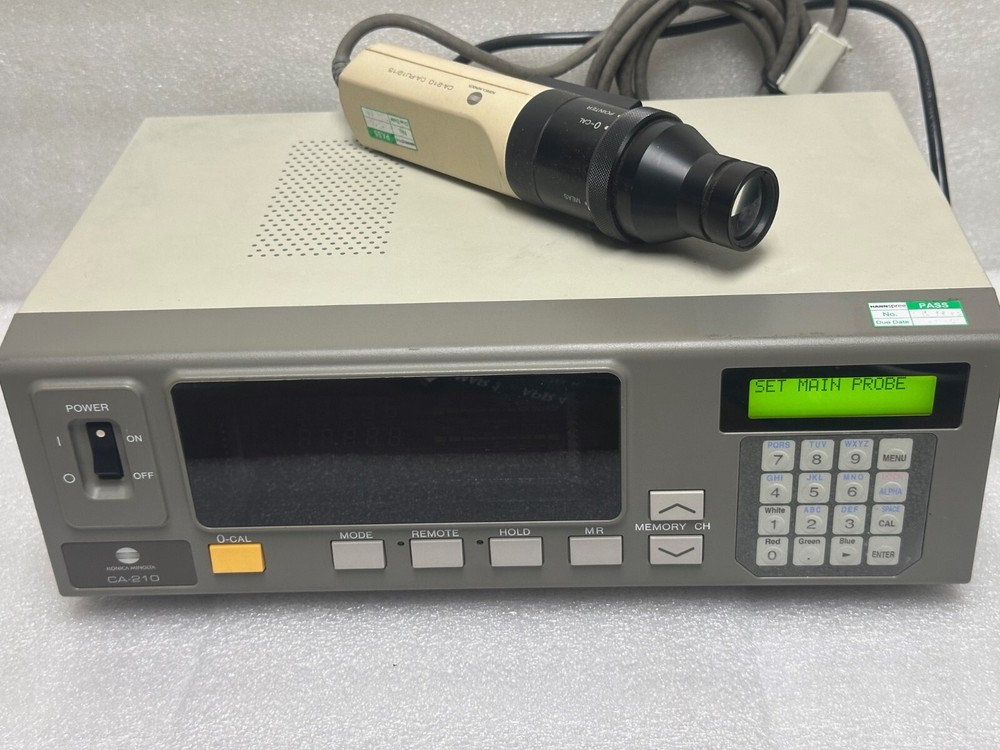 AS IS - KONICA MINOLTA CA-210 Display Color Analyzer with probe *untested unit*