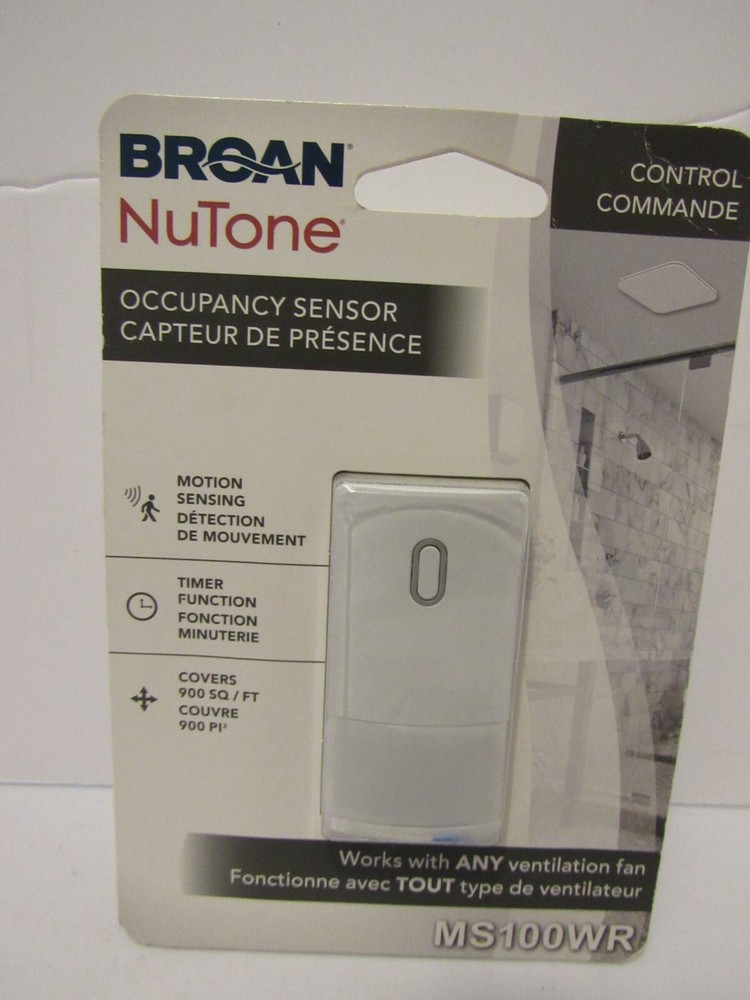 Broan NuTone MS100WR Occupancy Sensor