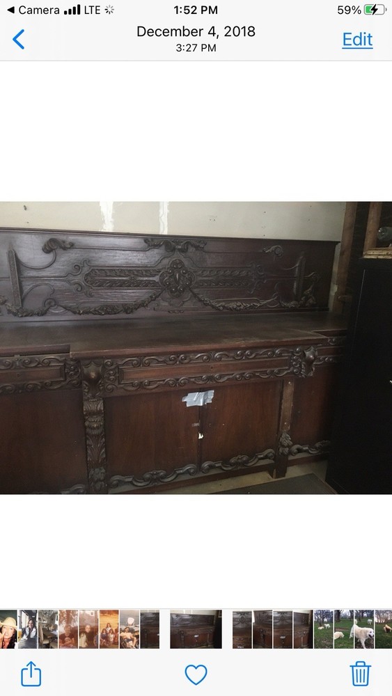 Antique sideboard