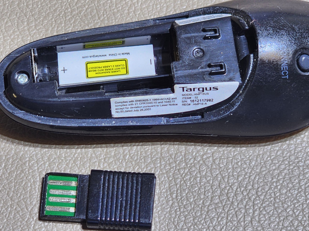 Targus Wireless Presenter Remote with Laser Pointer