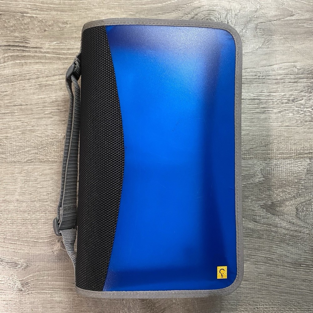 Case Logic 88 Disc Capacity CD DVD Blue Ray Carry Case Storage Binder W/Handle🔥