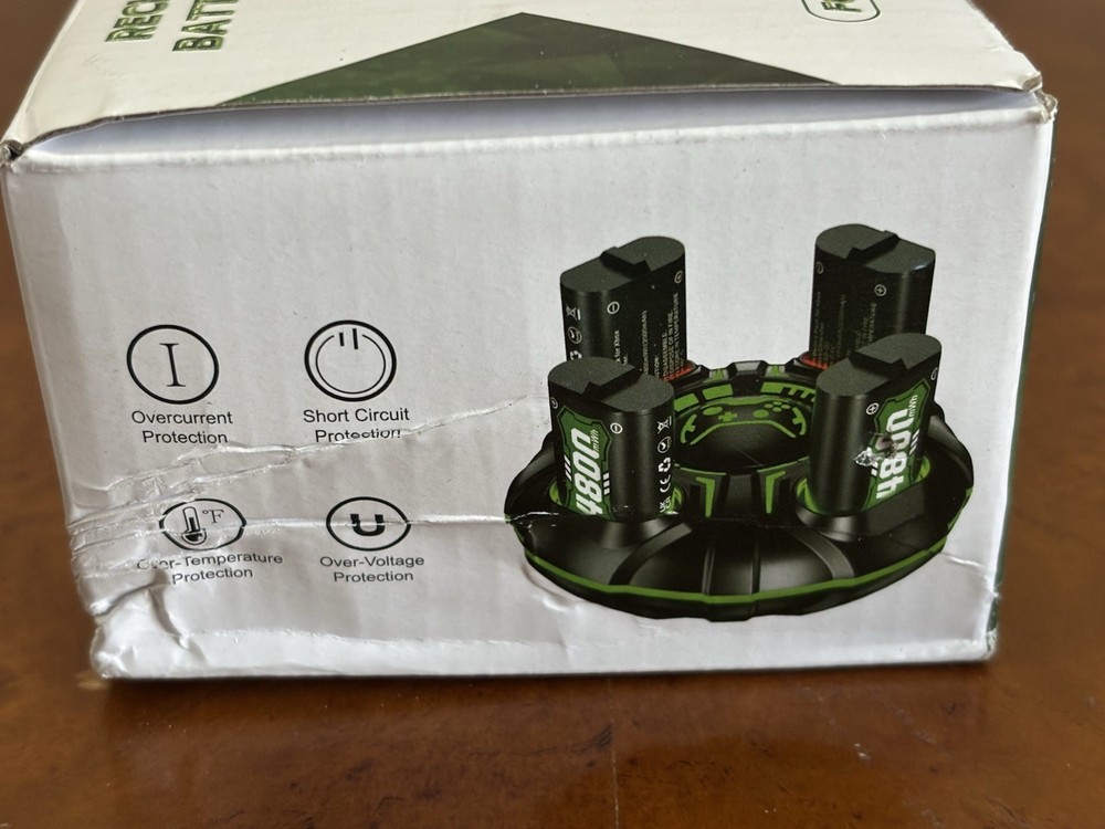 Rechargeable Battery 4800mWh Charging Dock for XBOX Controller