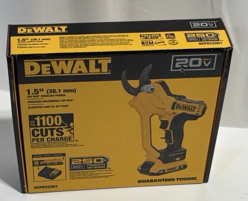 DEWALT Dewalt 20V MAX Cordless Pruner (DCPR320D1)