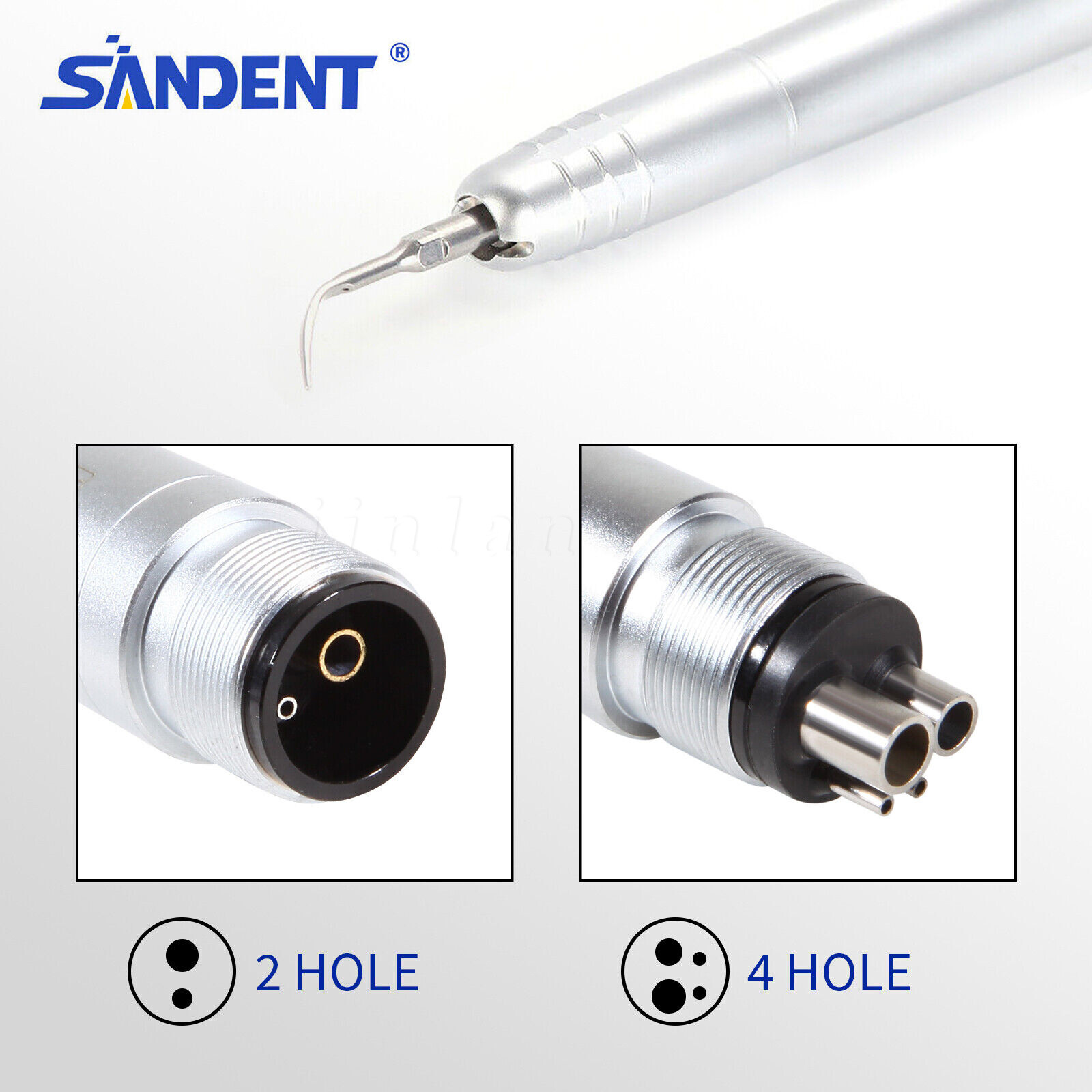 Dental Ultrasonic Air Perio Scaler Handpiece Hygienist Cavitron 2/4Holes