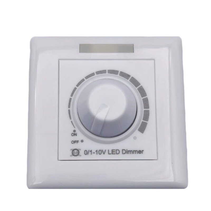 0-10V LED Digital Rotating Dimmer Adjustable Recessed Installation