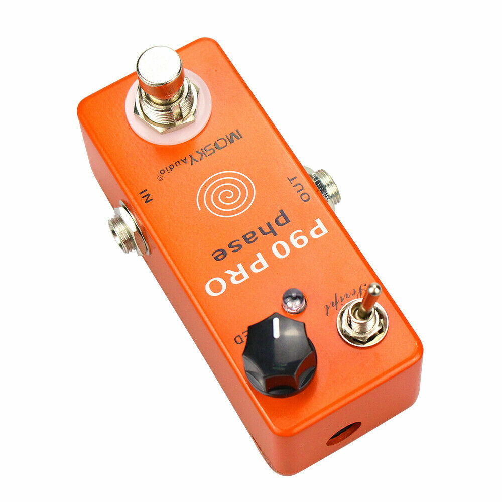 P90 PRO Phase Mosky Guitar Effects Pedal Script Phaser Shifter True Bypass