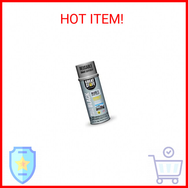 Great Stuff 99112876 Smart Dispenser Multipurpose Black, 12 Oz.