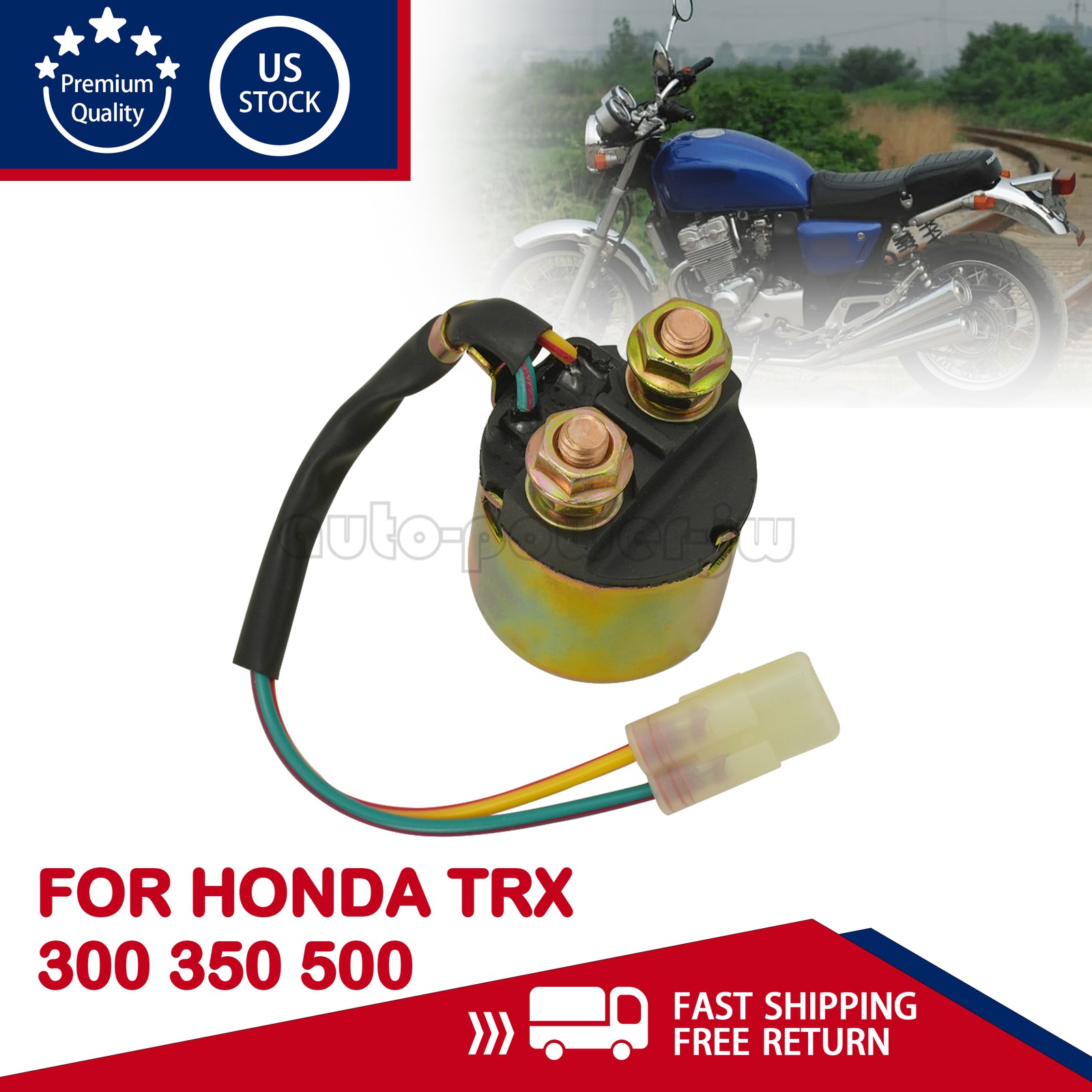 35850-HM7 35850-HN7-003 Starter Solenoid Relay Switch For Honda TRX 300 350 500