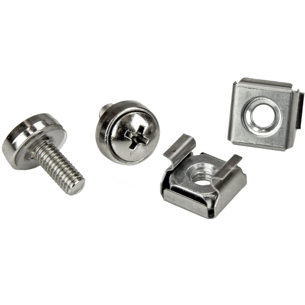 StarTech CABSCREWM52 M5 Mounting Screws Cage Nuts 100 Pack