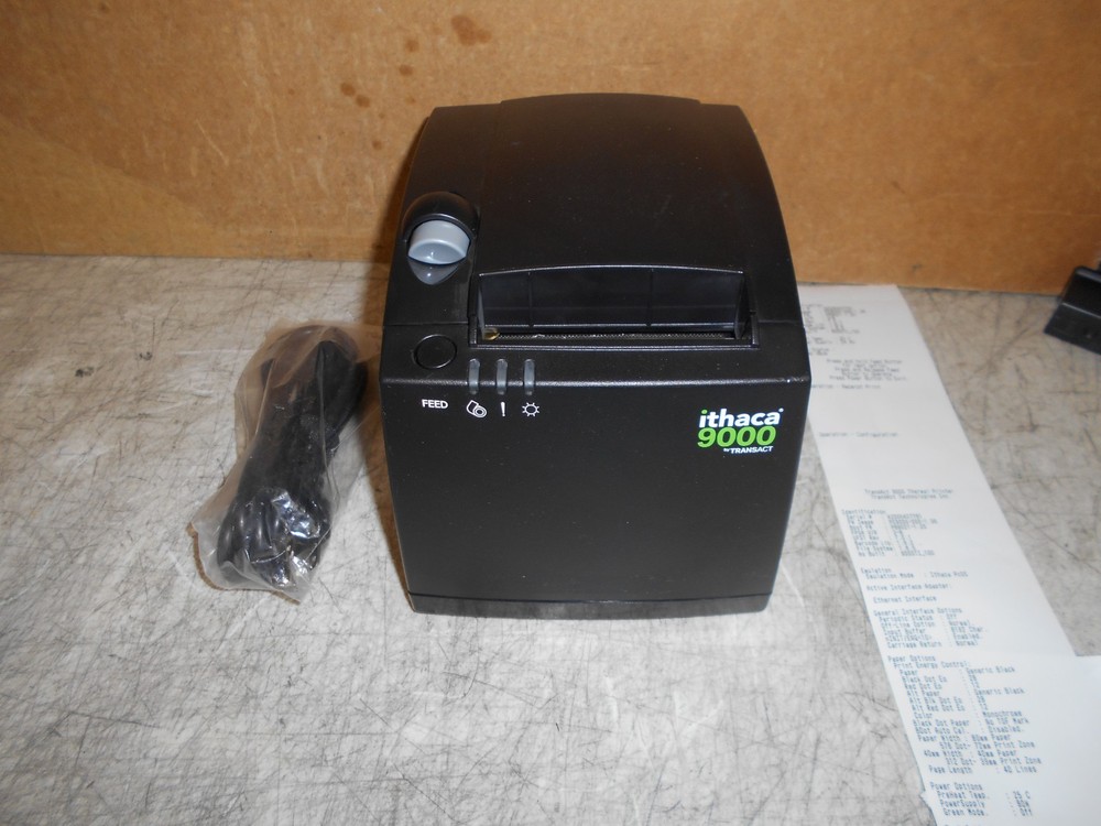Ithaca 9000-EL Thermal Receipt Printer ITH-9000-ETH Ethernet