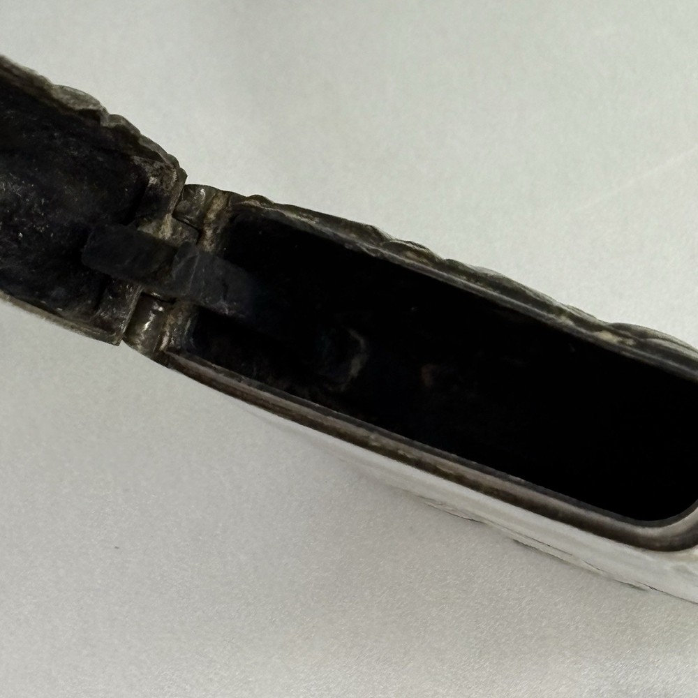 Vintage Gorham Silverplate Three Drunk Man Match Safe