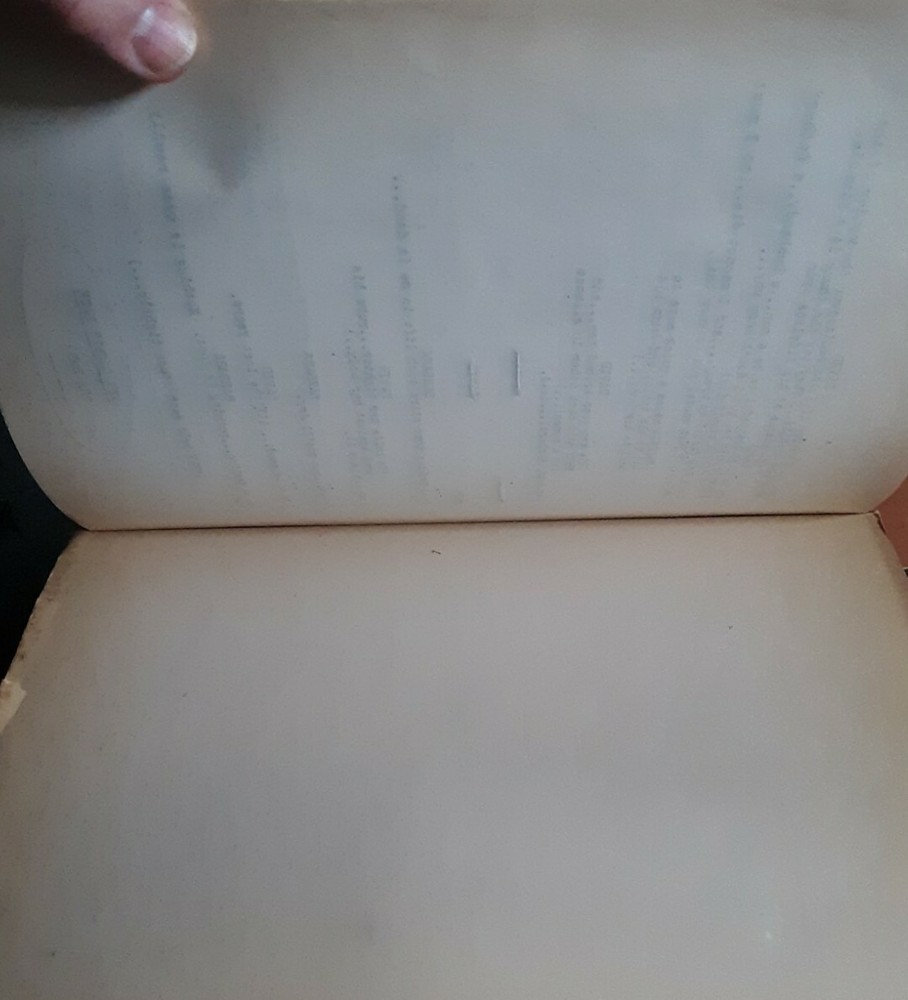 Robert Anderson, corrected original play script THE DAYS BETWEEN 1965