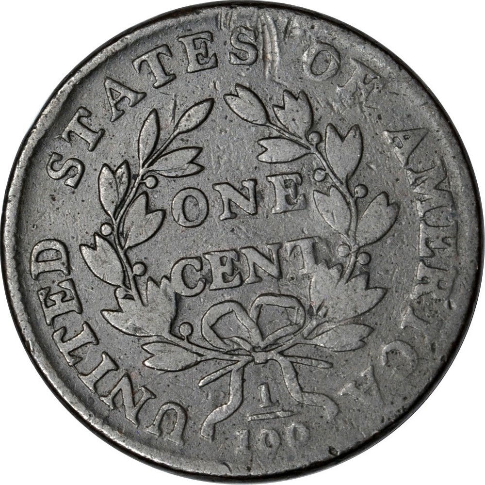 1802 1C Sheldon-237 Draped Bust Large Cent Fine K16347
