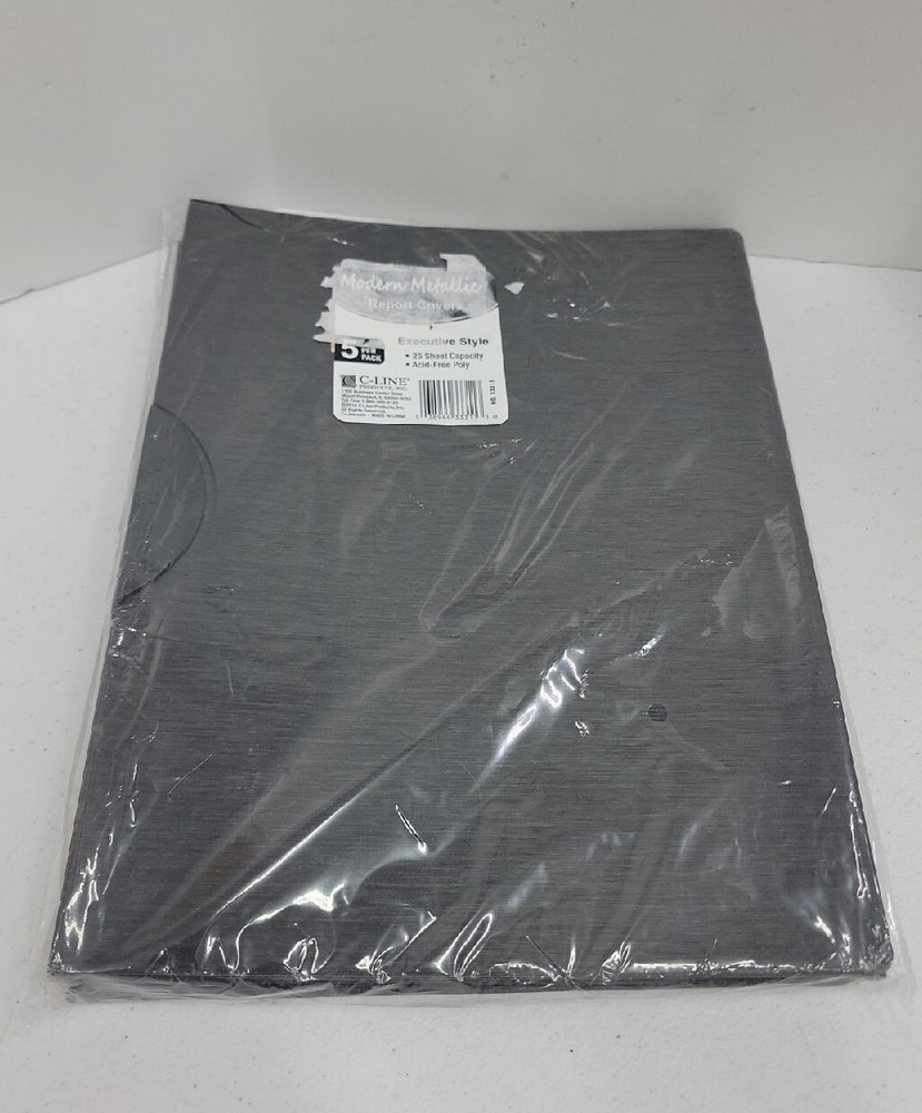 C-Line Executive Style Report Cover (cli-33311) 5 Per Pack 25 Sheet Capacity