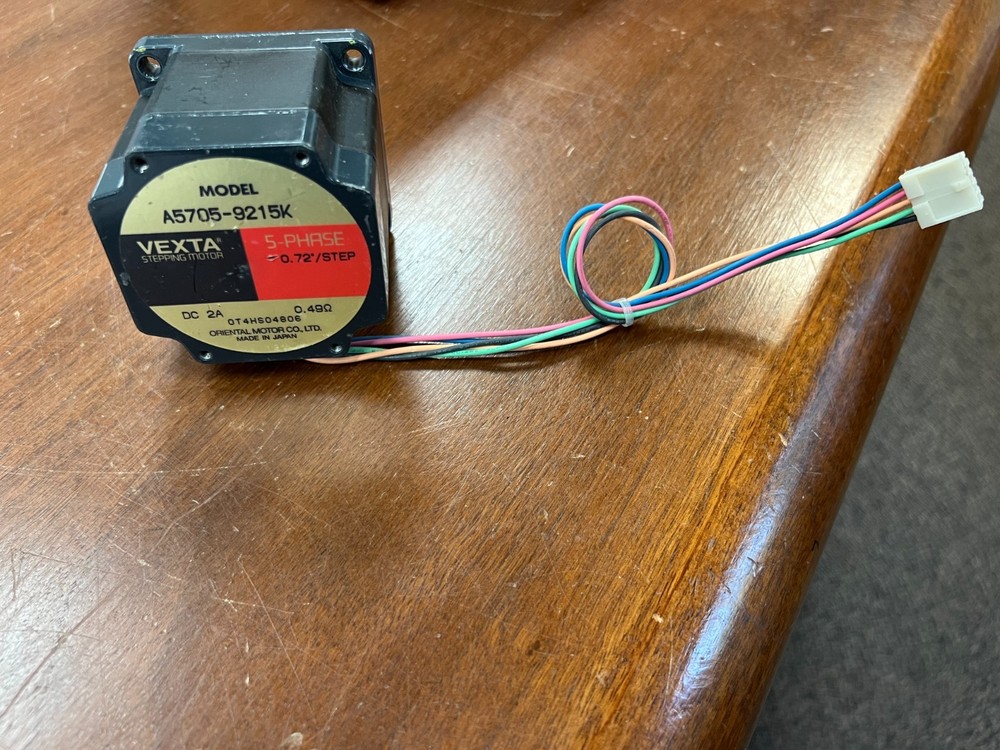 Vexta A5705-9215K 5 phase .72' step DC 2A