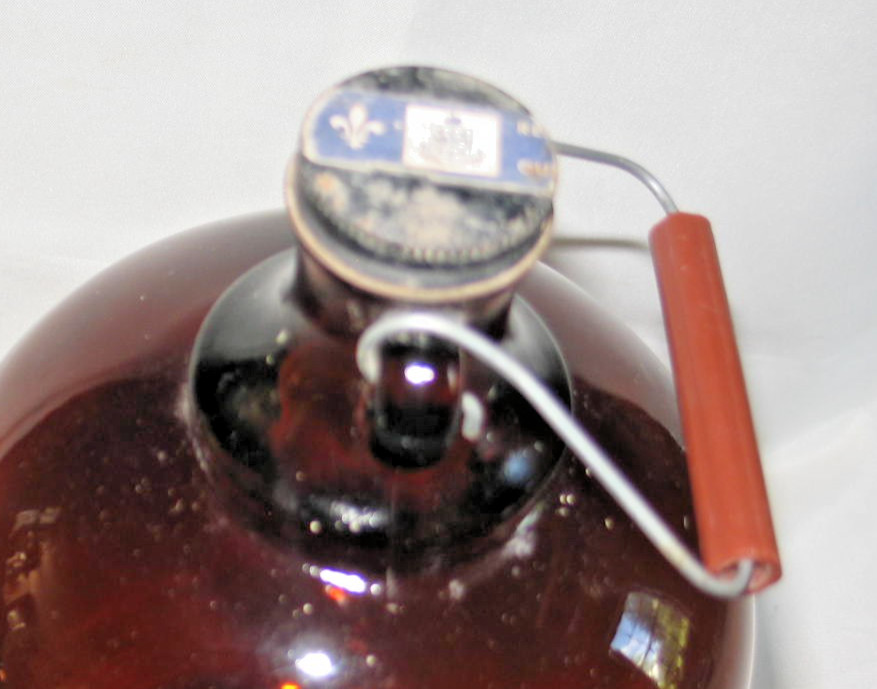Large Brown Wine Jug