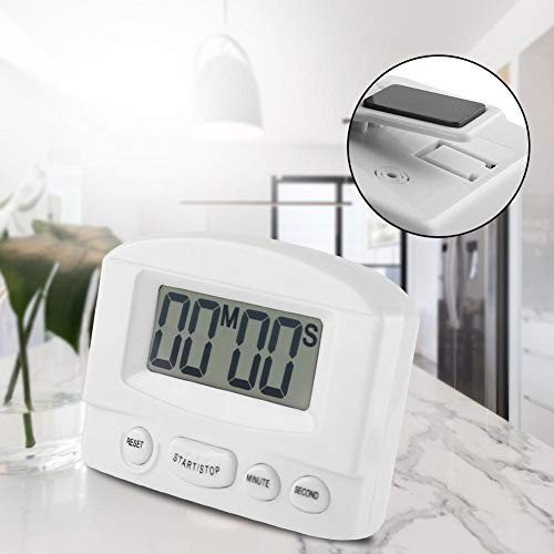 Digital Kitchen Timer, Large LCD Display, Countdown 1 Second to 99 Minutes 59