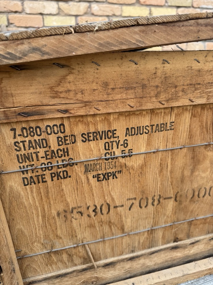 6 Lap Trays In One Crate