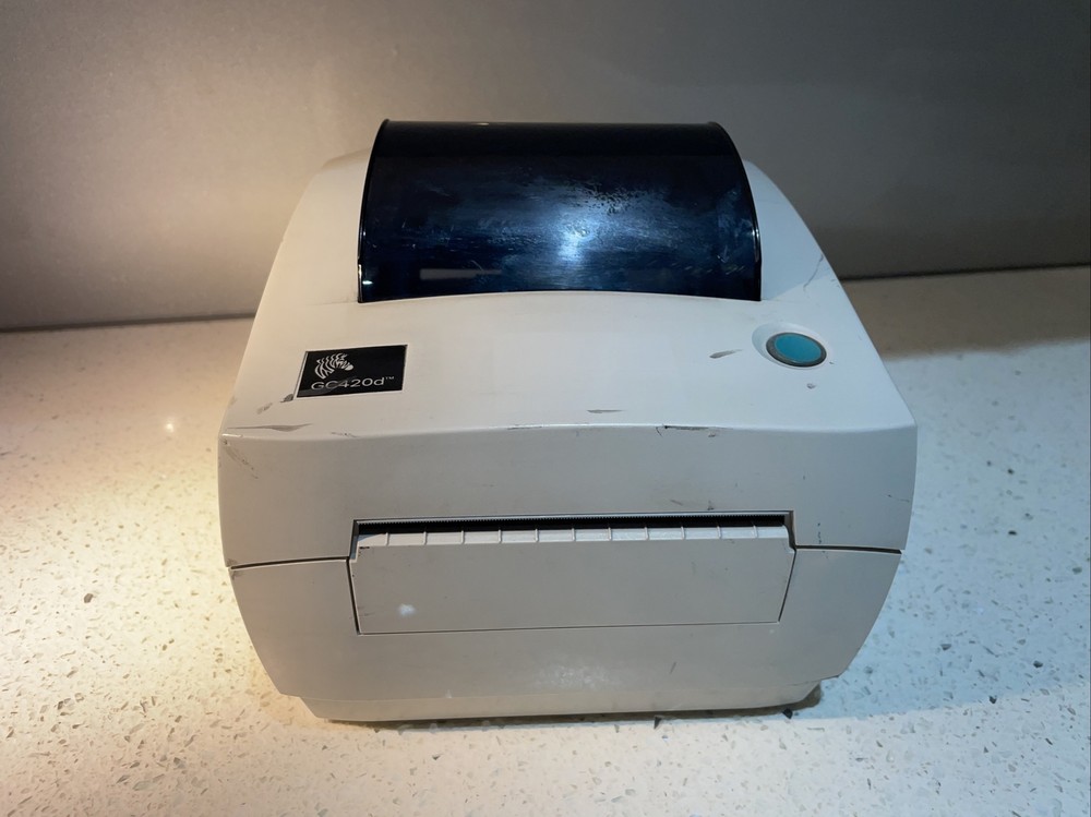 Zebra GC420D Direct Thermal Barcode Label Printer USB Serial Parallel 6x4